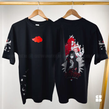 Itachi Uchiha Oversized Dropshoulder T-shirt - Image 2