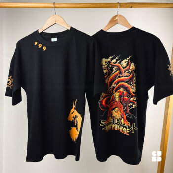 Naruto Uzumaki Oversized Dropshoulder T-shirt - Image 2